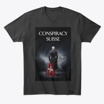 Comfort Tee with Conspiracy Suisse cover image imprinted