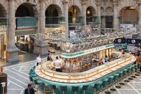 Inside of the Royal Exchange in London